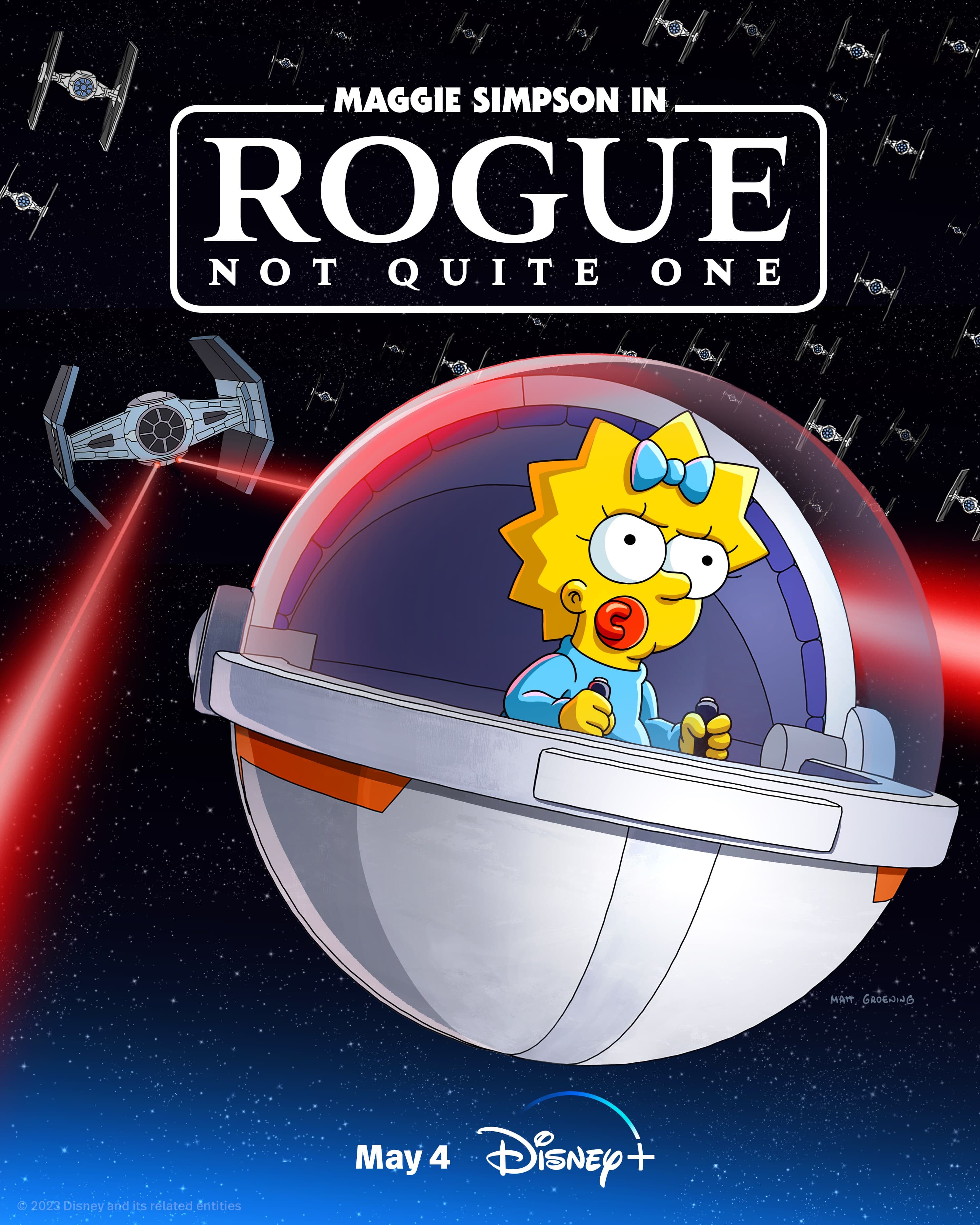Maggie Simpson in ‘Rogue Not Quite Oneʼ_poster